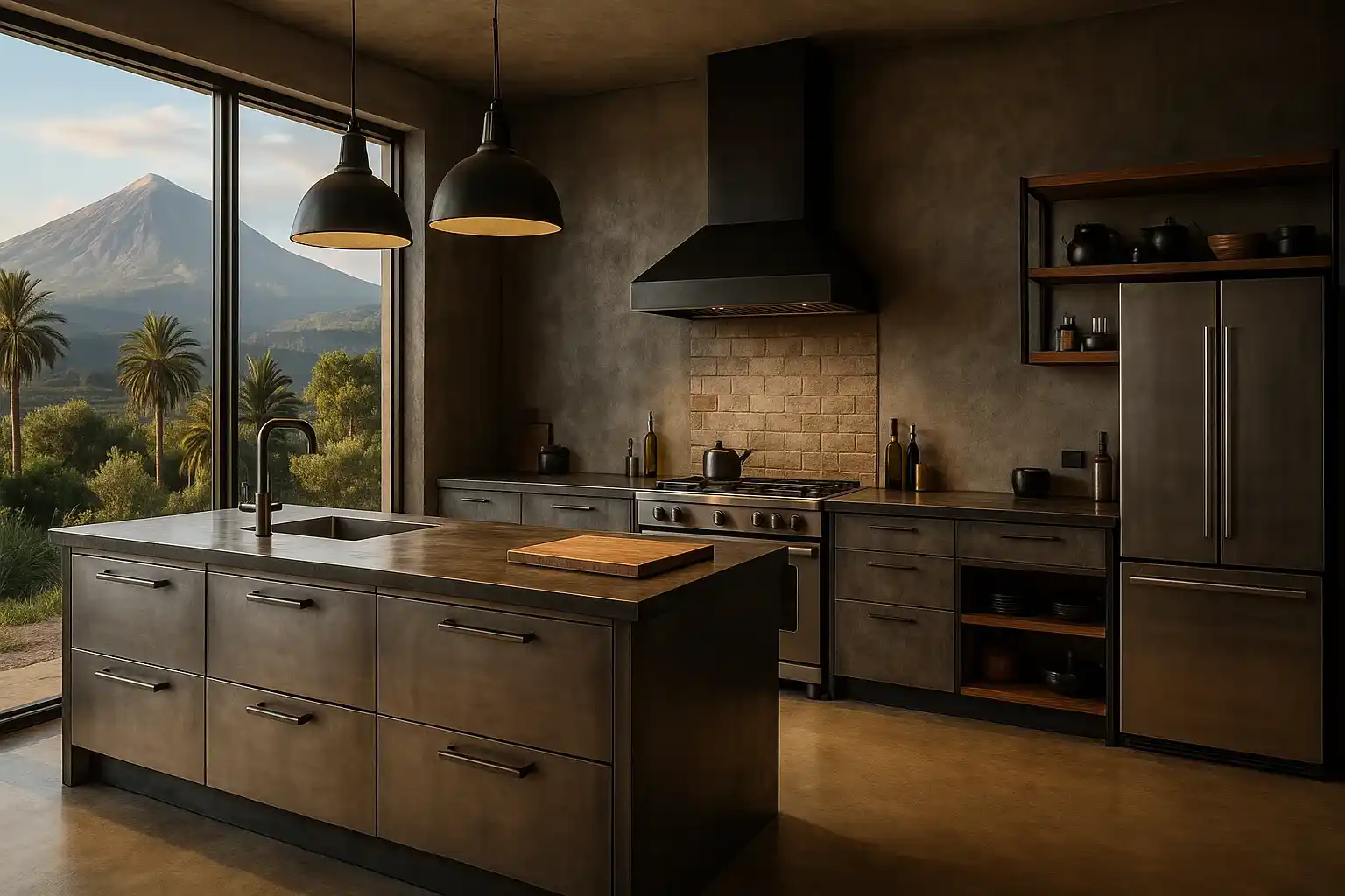 CÓMO DISEÑAR UNA COCINA TIPO INDUSTRIAL A MEDIDA